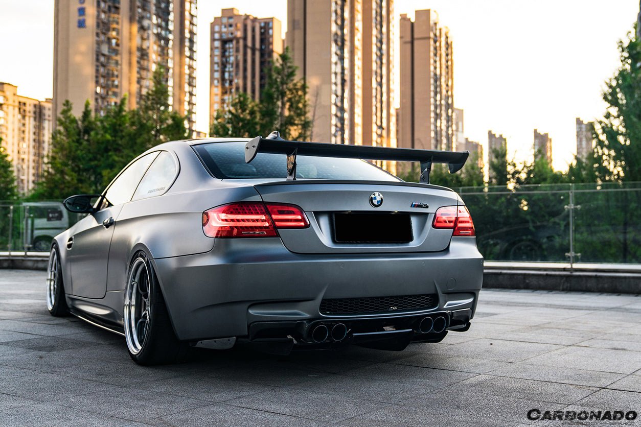 2008-2012 BMW M3 E92 E93 VA Style Carbon Fiber Rear Diffuser with Lip