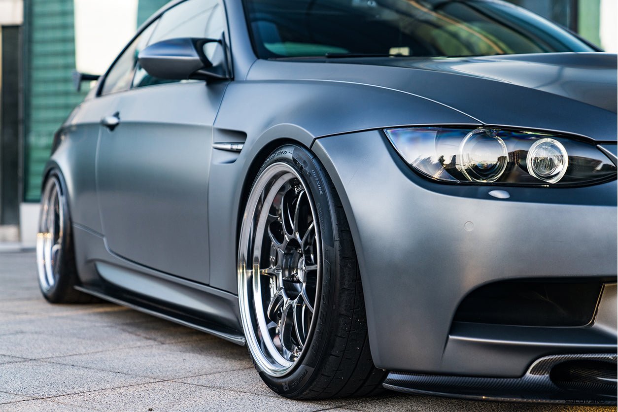 2008-2012 BMW M3 E92/E93 ET Style Carbon Fiber Side Skirts Under Board