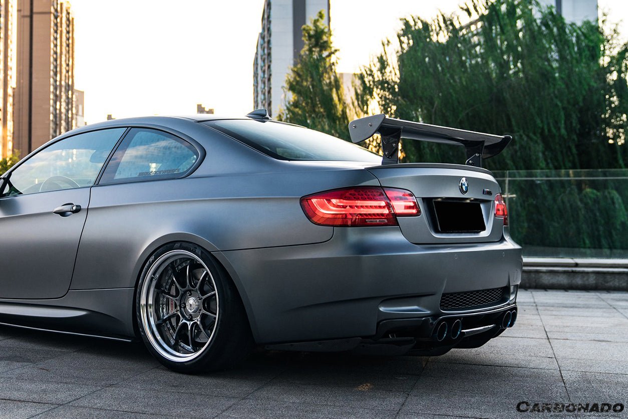 2008-2012 BMW M3 E92 E93 VA Style Carbon Fiber Rear Diffuser with Lip