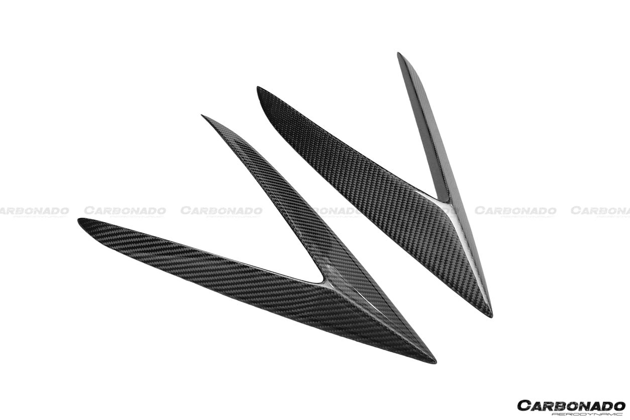 2015 - 2019 Lamborghini Huracan LP610&LP580 RZS Style Side Skirts Vent Canards