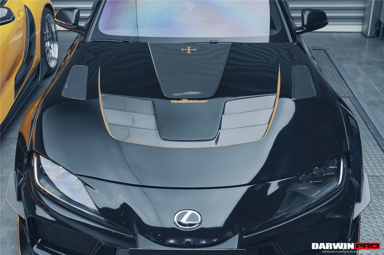 Toyota GR Supra A90 A91 Carbon Fiber Hood (2019–2025)