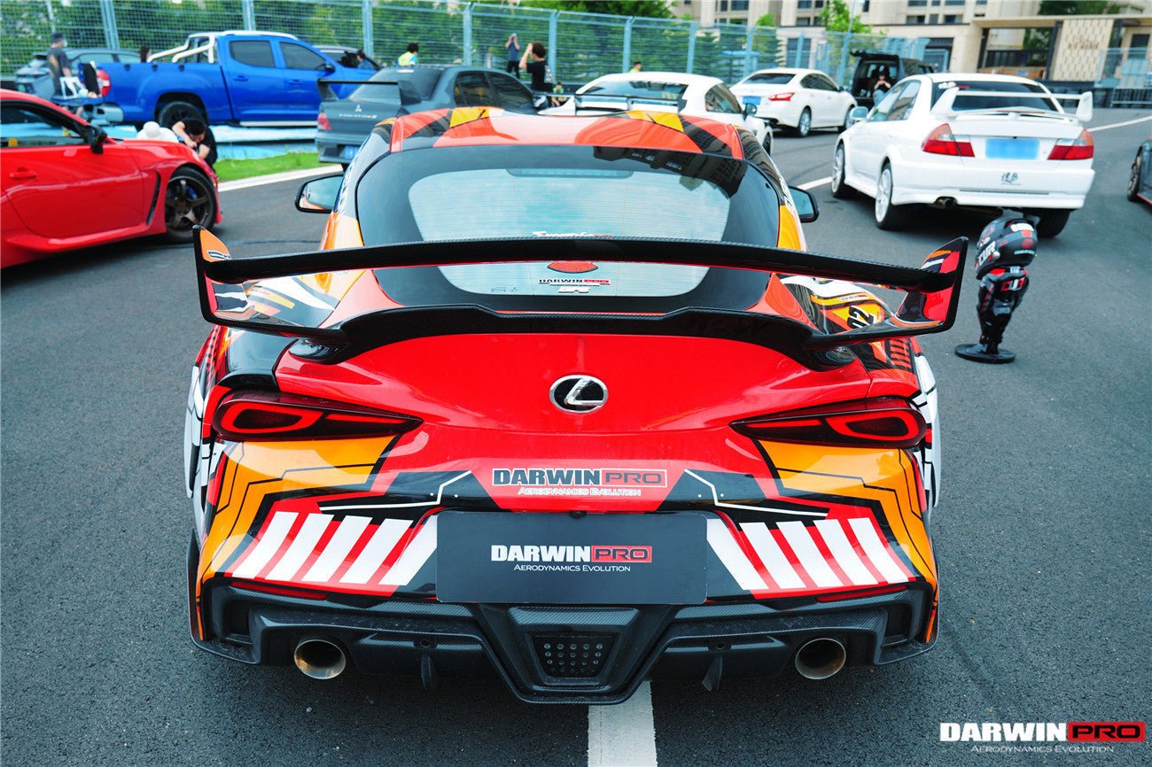 2019-2025 Toyota GR Supra (A90/A91) BKSS Style Carbon Fiber Rear Bumper