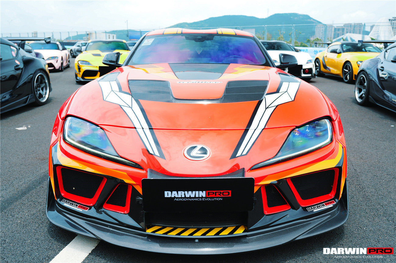 Toyota GR Supra A90 A91 Carbon Fiber Hood (2019–2025)