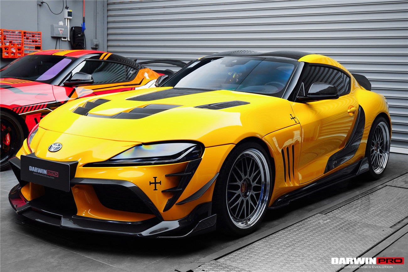 Toyota GR Supra A90 A91 Carbon Fiber Hood (2019–2025)