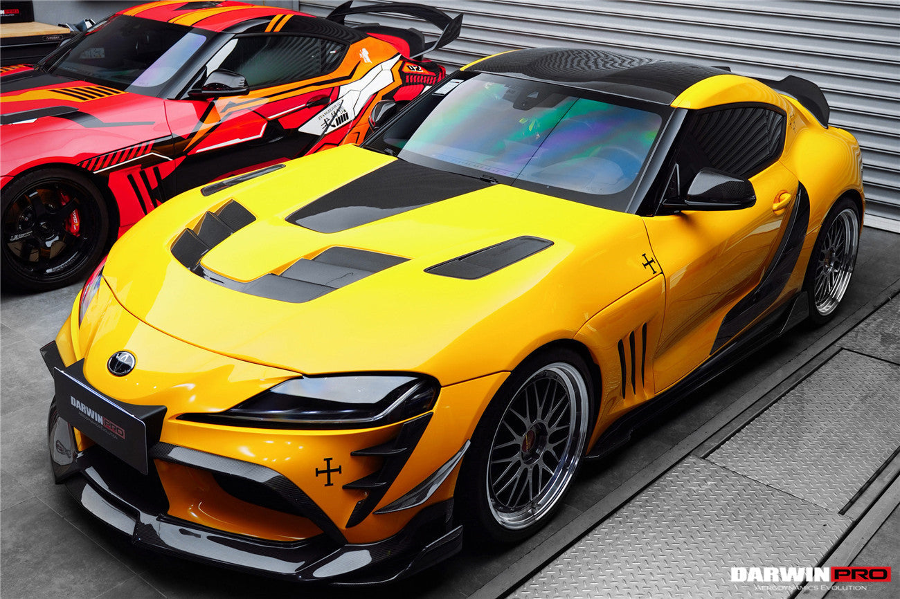 Toyota GR Supra A90 A91 Carbon Fiber Hood (2019–2025)