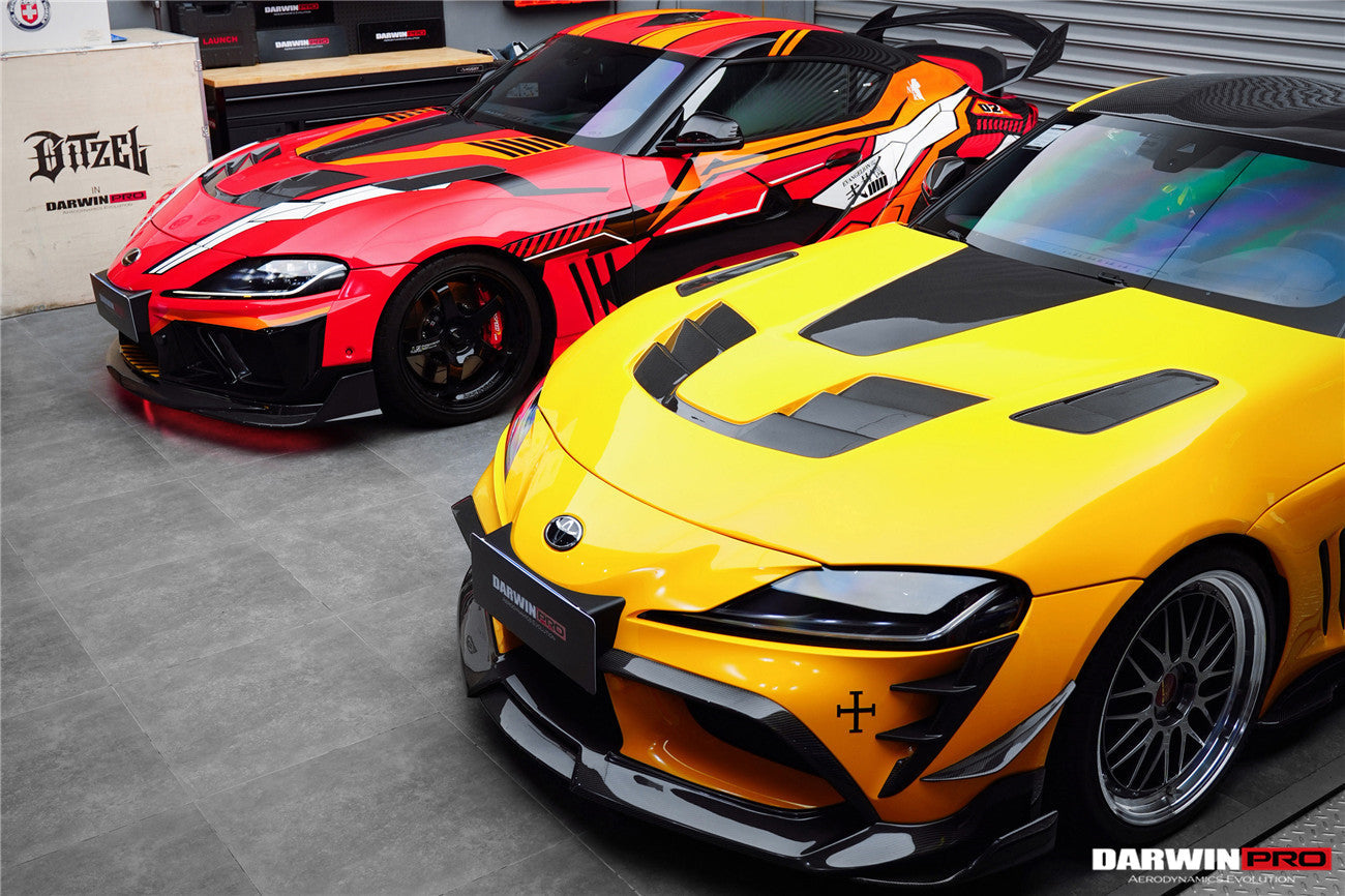 Toyota GR Supra A90 A91 Carbon Fiber Hood (2019–2025)