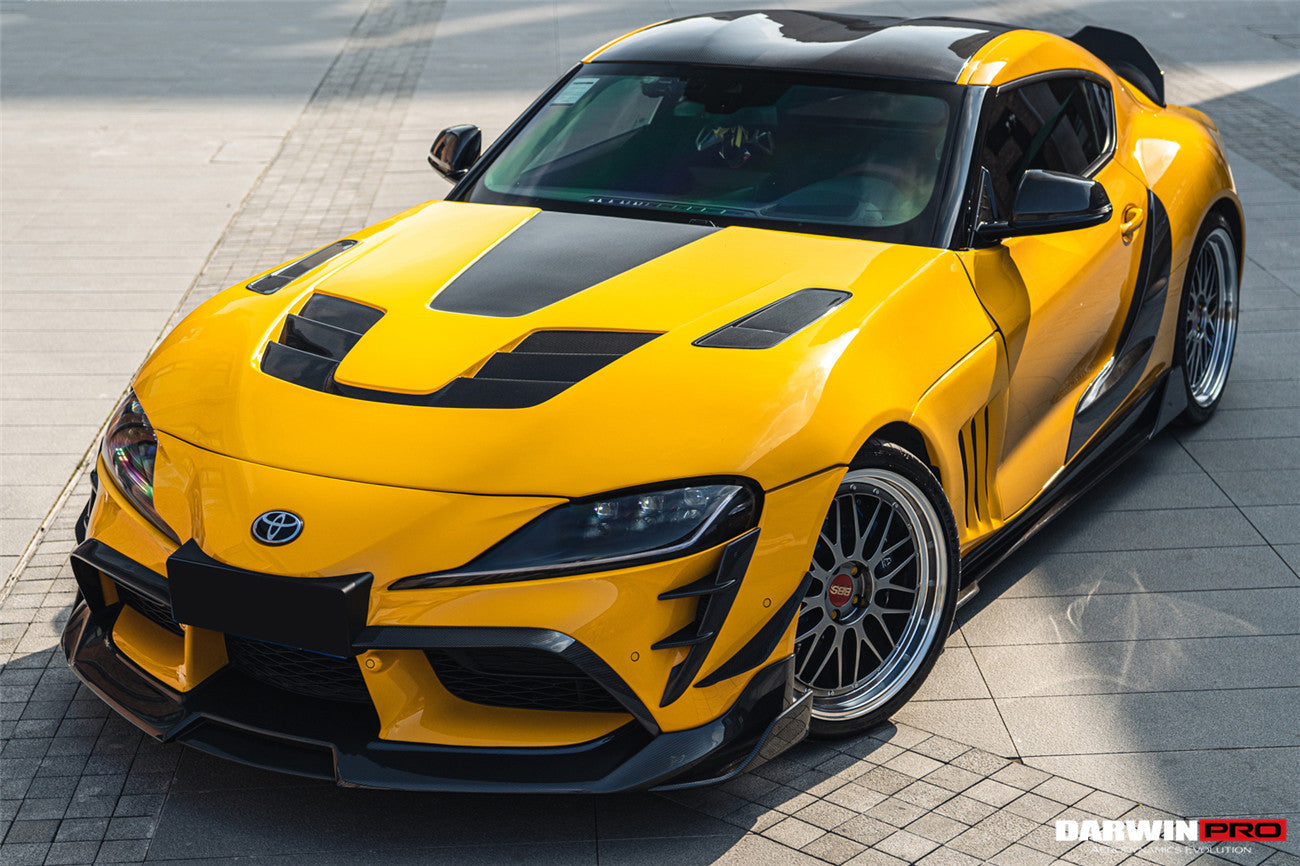 Toyota GR Supra A90 A91 Carbon Fiber Hood (2019–2025)