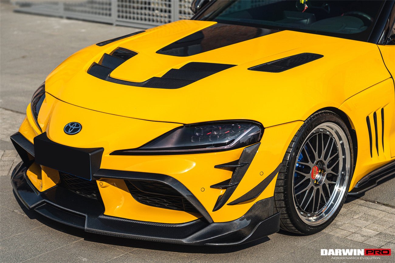 Toyota GR Supra A90 A91 Carbon Fiber Hood (2019–2025)