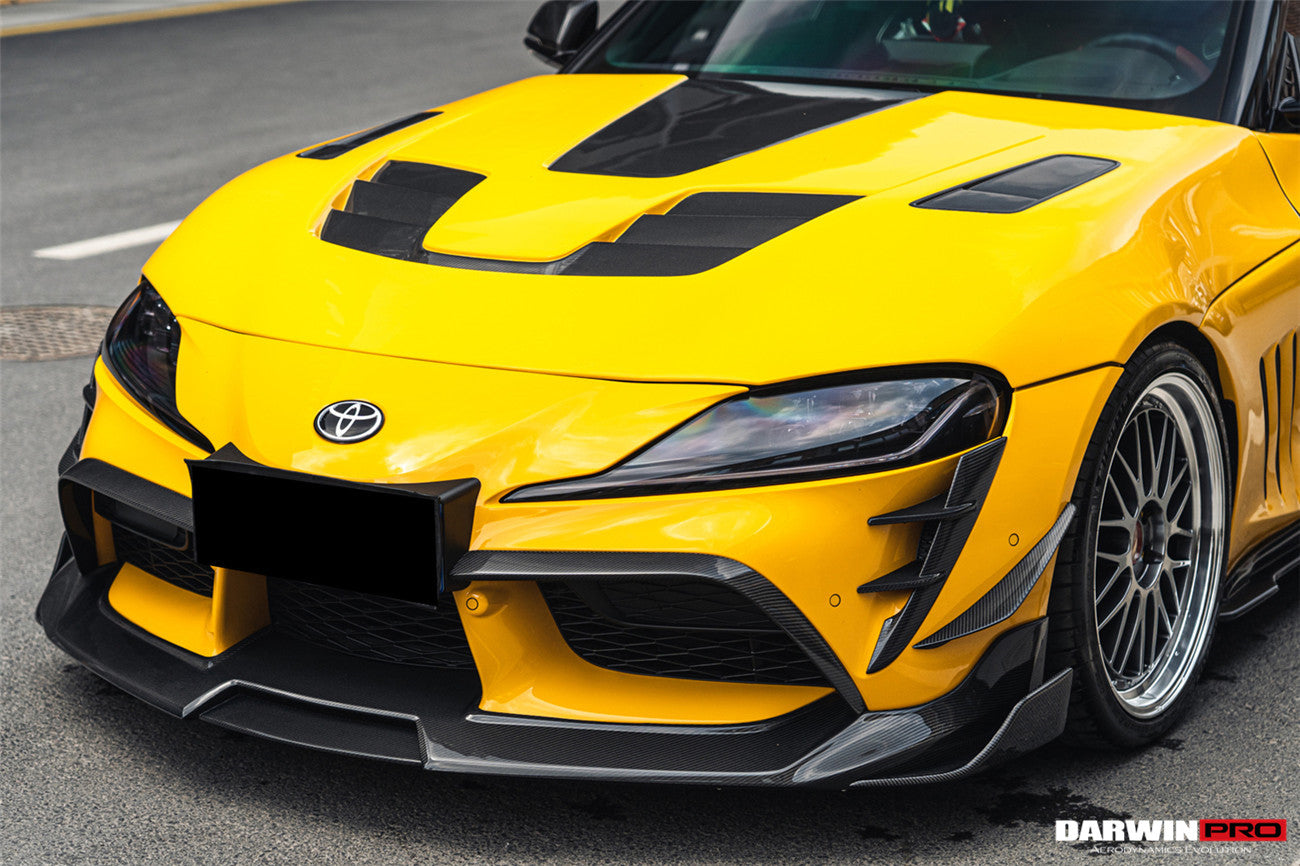 Toyota GR Supra A90 A91 Carbon Fiber Hood (2019–2025)