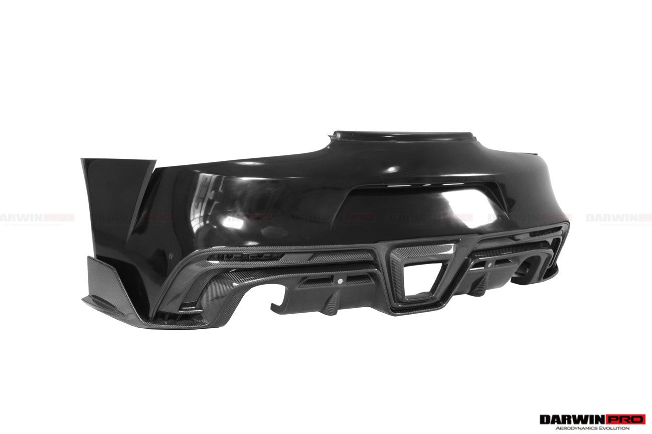 2019-2025 Toyota GR Supra (A90/A91) BKSS Style Carbon Fiber Rear Bumper