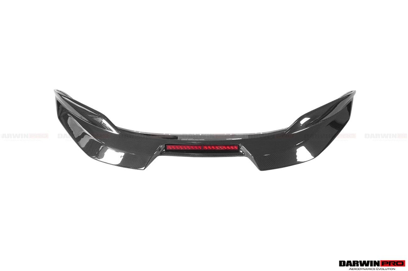 2019 - 2025 Toyota GR Supra (J29 & DB) A90 A91 BKSS Style Carbon Fiber Trunk Spoiler with LED Light