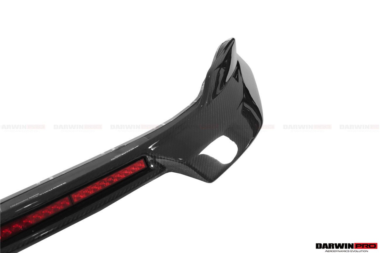 2019 - 2025 Toyota GR Supra (J29 & DB) A90 A91 BKSS Style Carbon Fiber Trunk Spoiler with LED Light