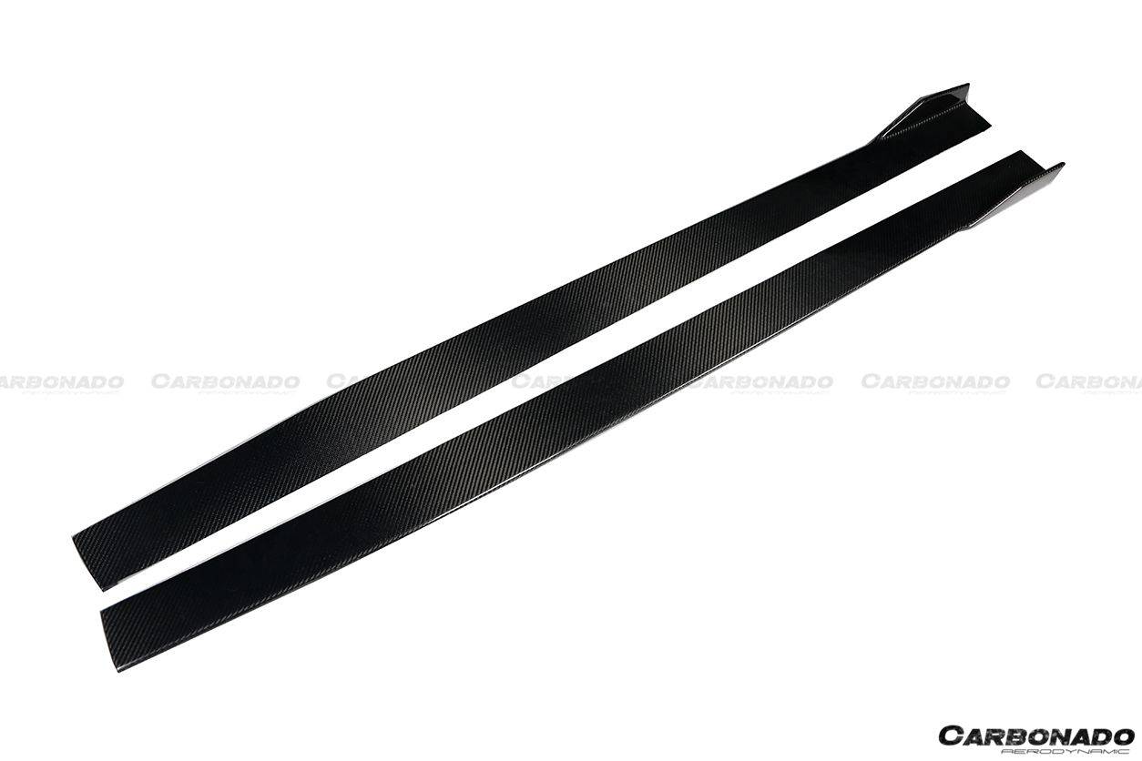 Lamborghini Huracan EVO OD Style Dry Carbon Fiber Side Skirts 2020-2023