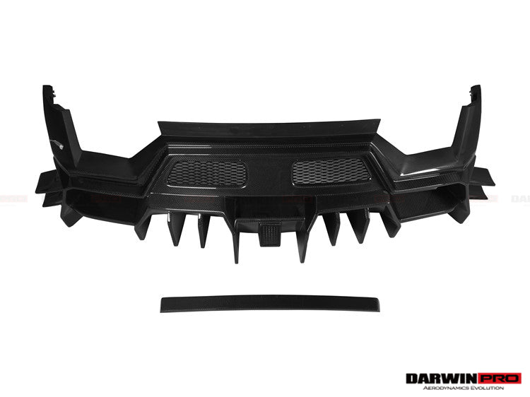 2004 - 2008 Lamborghini Gallardo IRON Style Rear Bumper