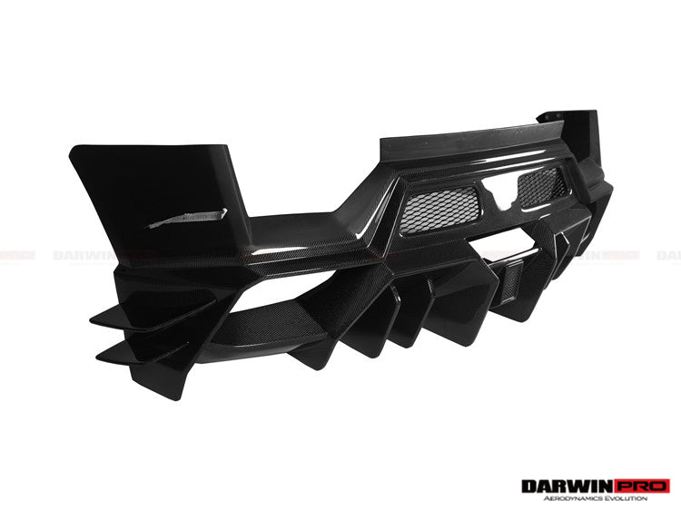 2009 - 2014 Lamborghini Gallardo BKSS Style Rear Bumper