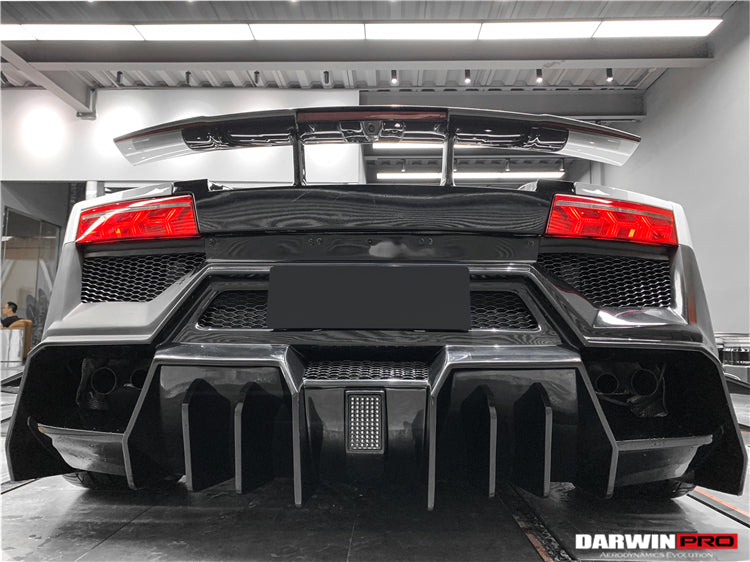 2009 - 2014 Lamborghini Gallardo BKSS Style Rear Bumper