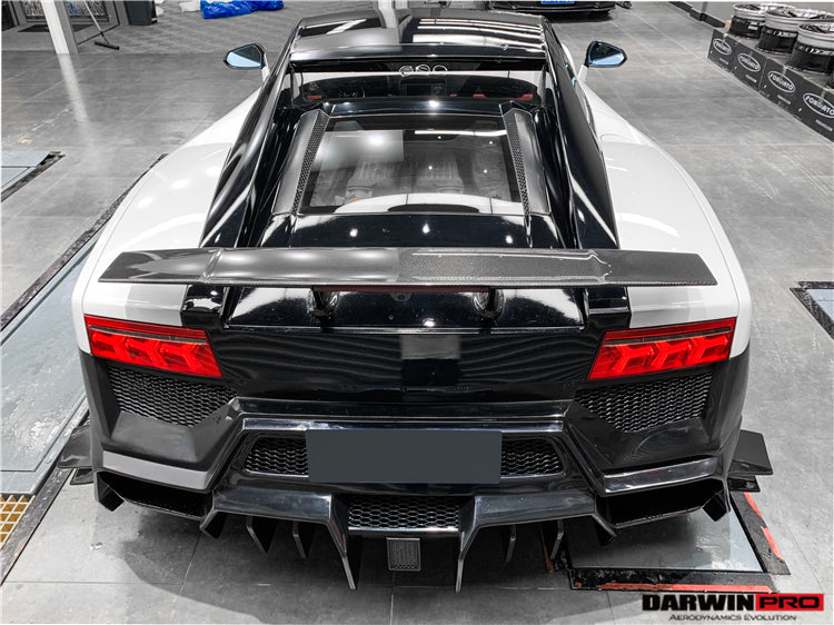 2009 - 2014 Lamborghini Gallardo BKSS Style Rear Bumper