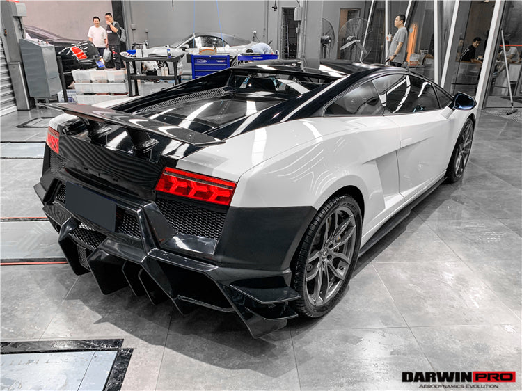 2009 - 2014 Lamborghini Gallardo BKSS Style Rear Bumper
