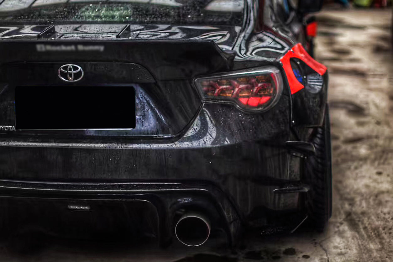 2012 - 2020 Scion FRS / Toyota GT86/ Subaru BRZ RBY3 Style Duck Tail Wing