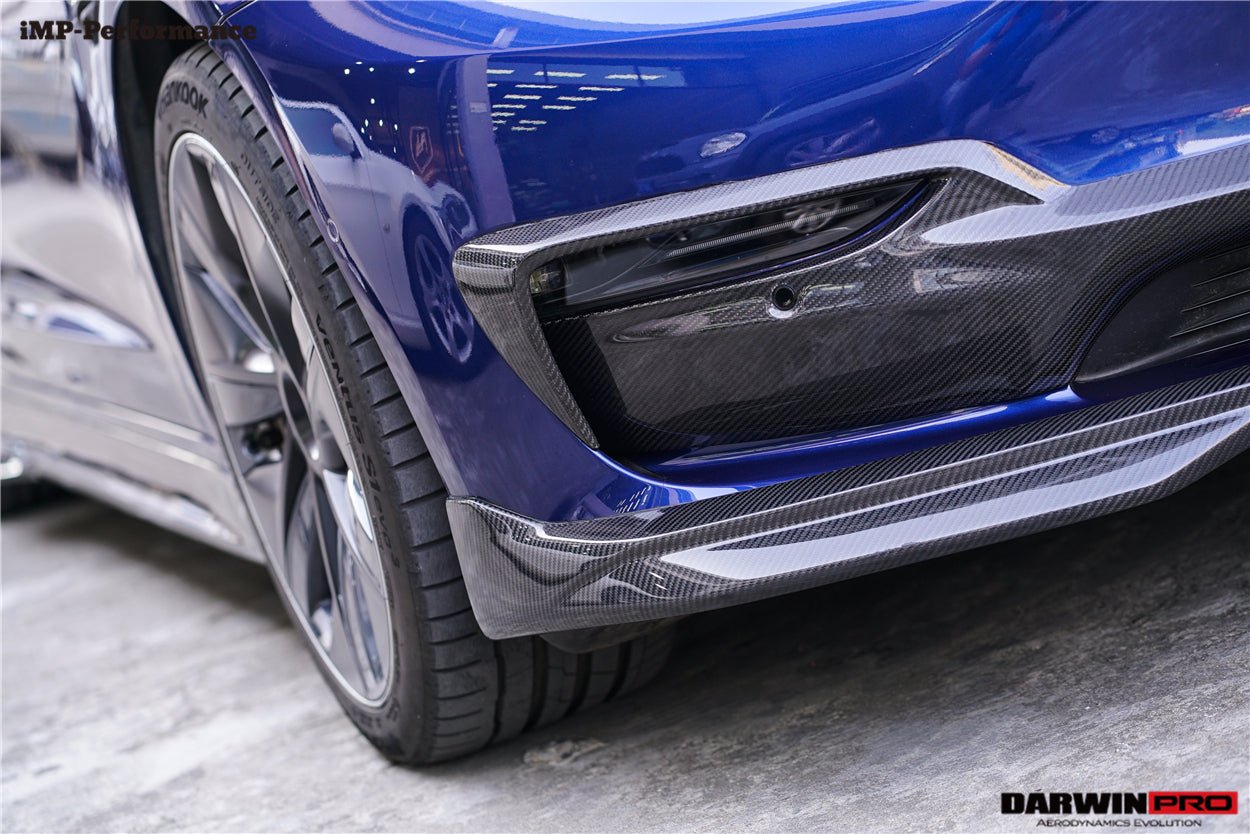 2017 - 2023 Tesla Model 3 IMP Performance Carbon Fiber Middle Front Lip