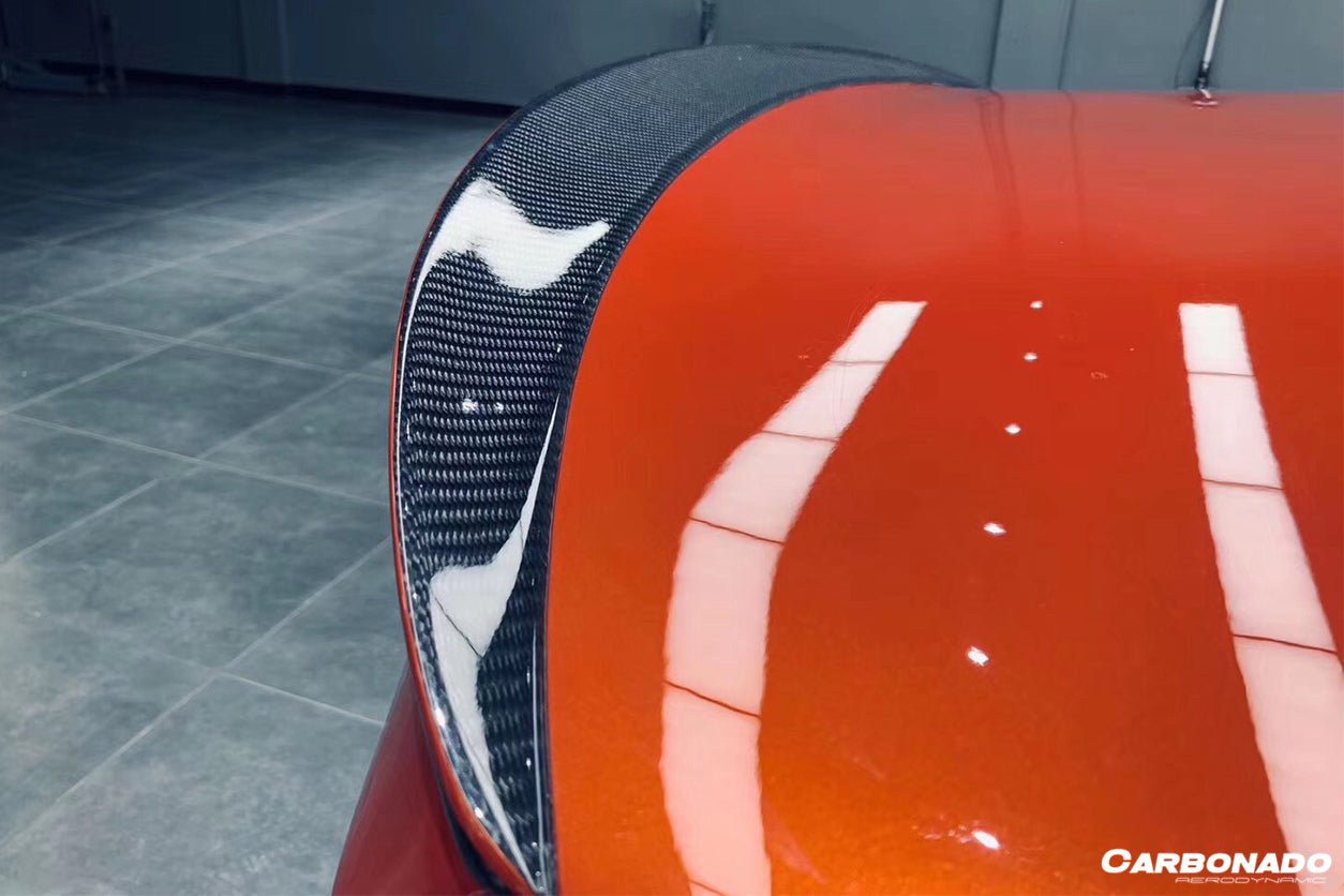 2008-2013 BMW E82 1M Series RZ Style Carbon Fiber Trunk Spoiler