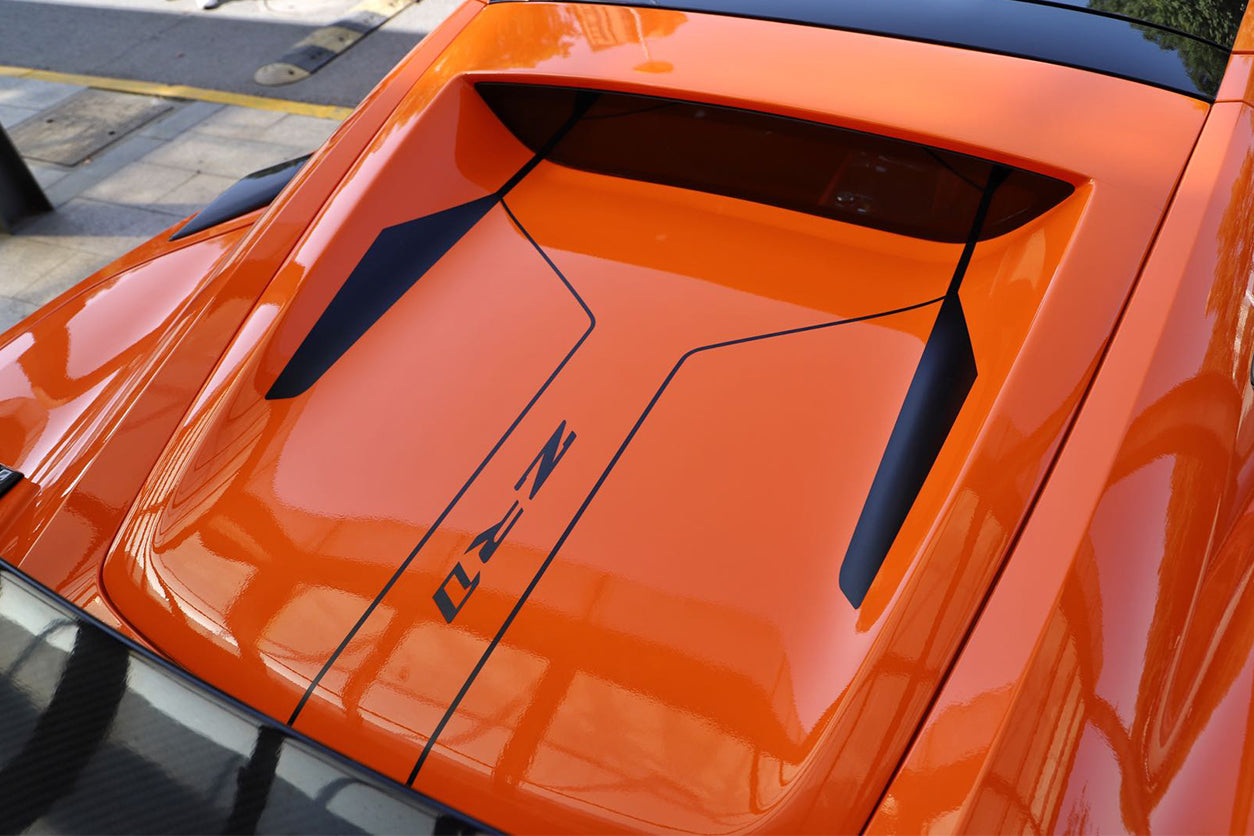 2013 - 2019 Corvette C7 Z06 Z51 Grandsport BKSS Style Carbon Fiber Trunk Cover