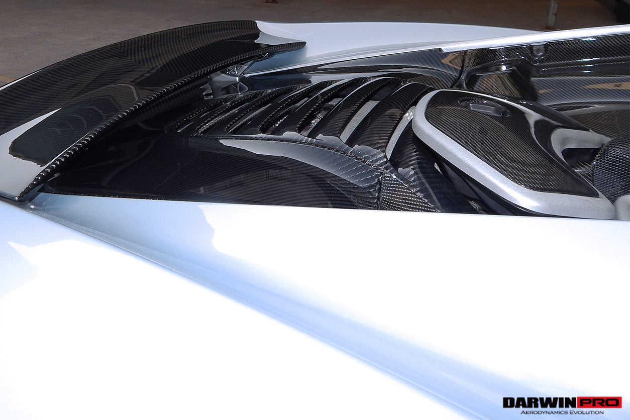 2011 - 2017 McLaren 650s/MP4 12C Autoclave Carbon Fiber Armadillo Engine Cover Repalcement