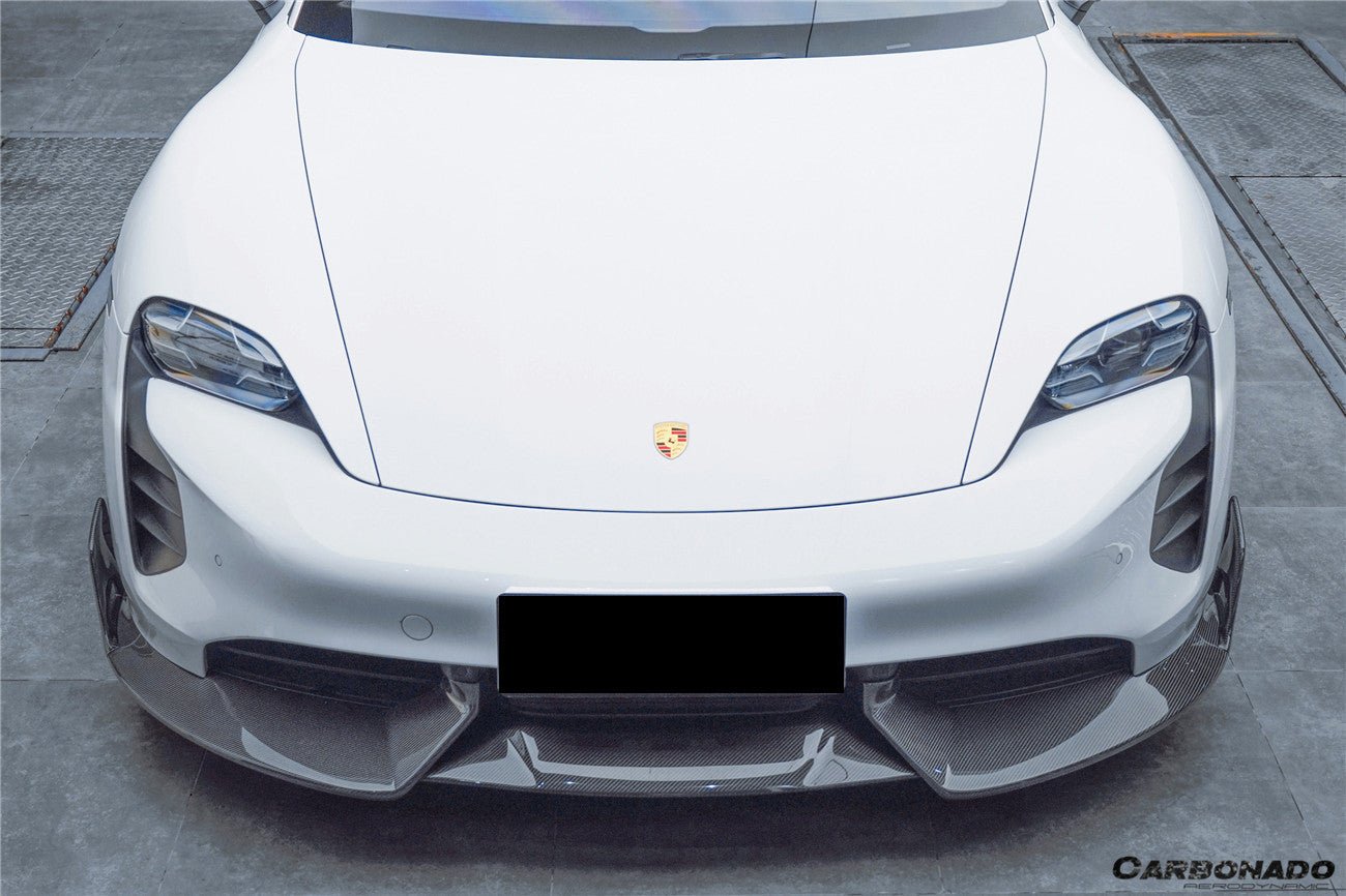 2019 - 2024 Porsche Taycan & 4 & 4S & GTS & TURBO CADO Style Front Lip