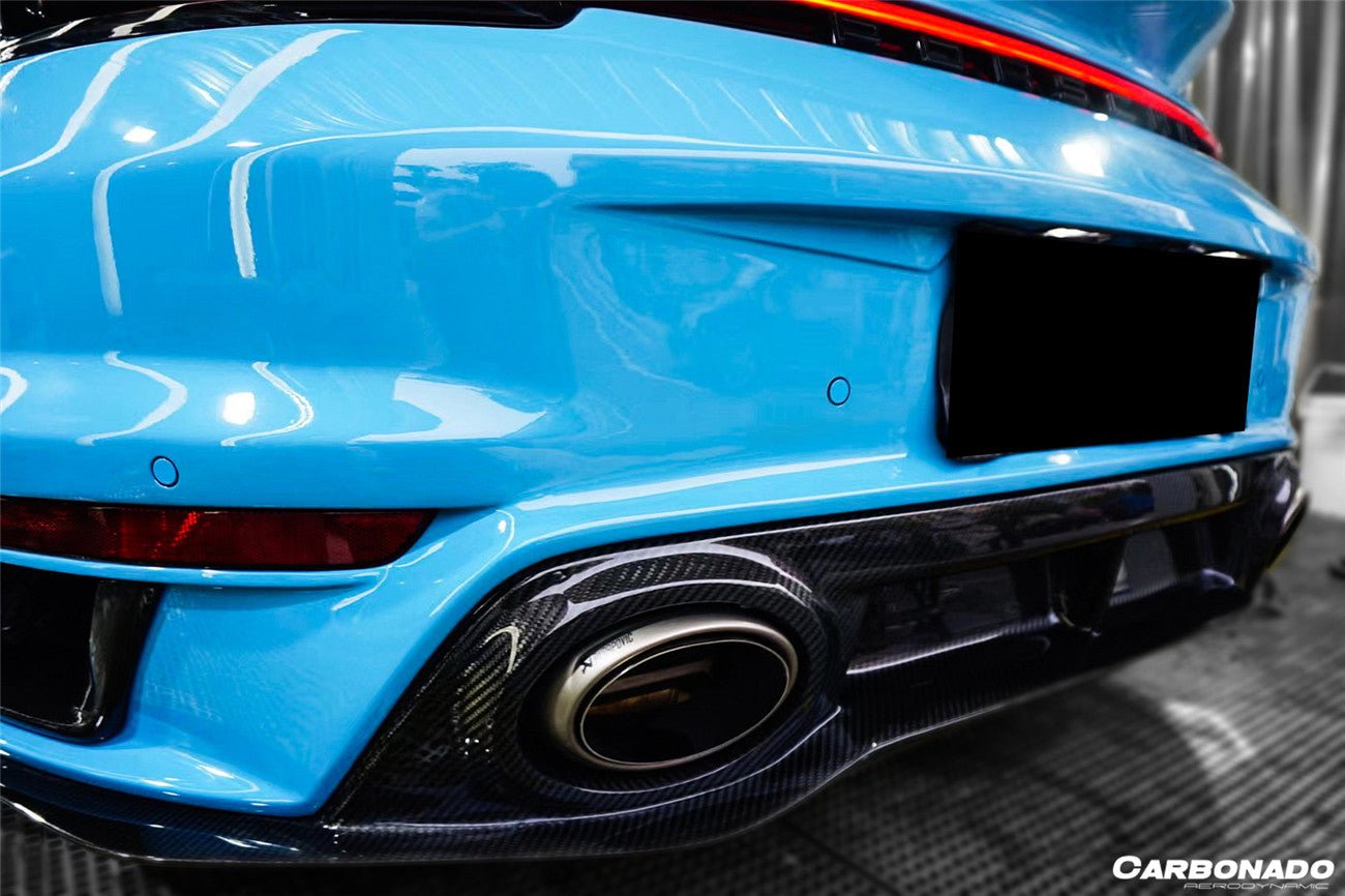 2019 - 2023 Porsche 911 992 Carrera/S/4/4S/Targa/Cabriolet Turbo Style Rear Bumper