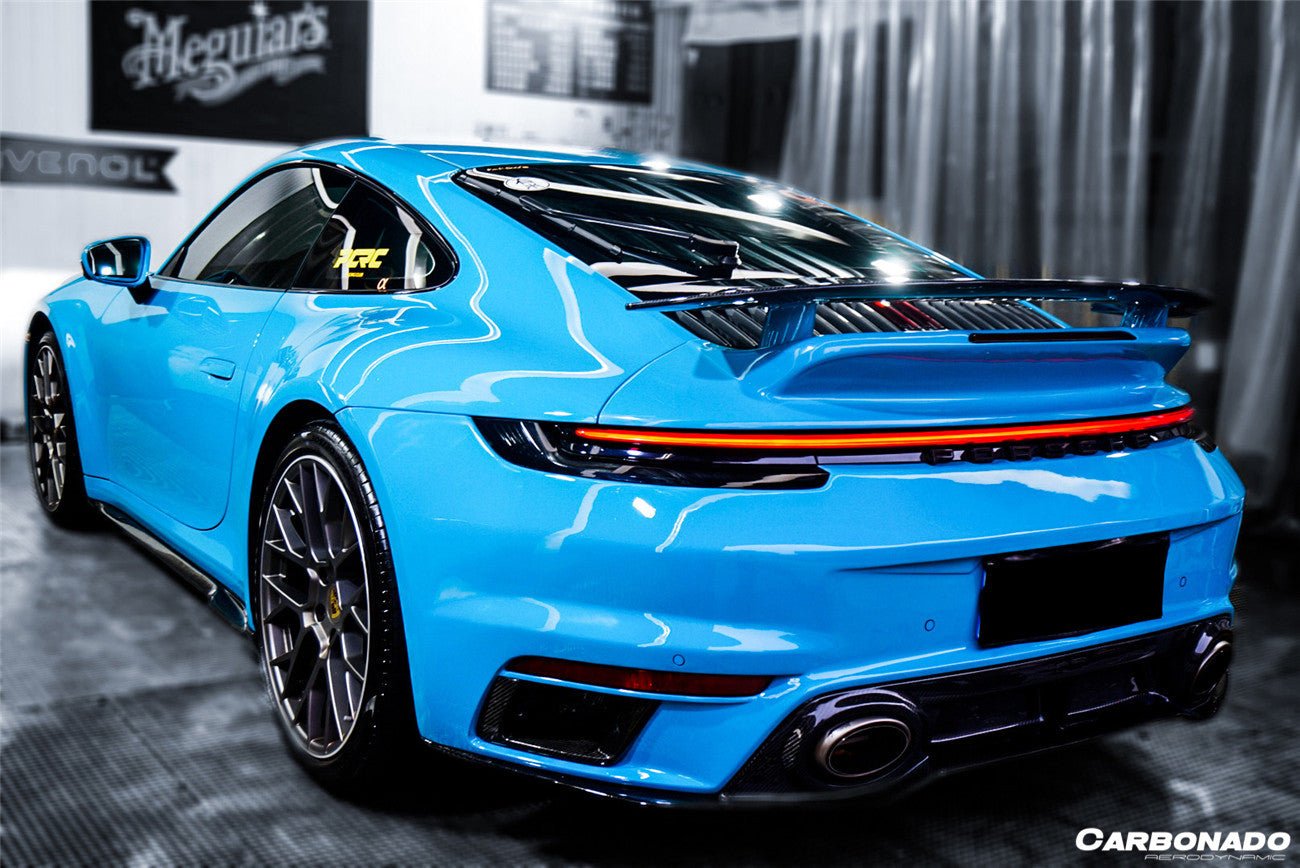 2019 - 2023 Porsche 911 992 Carrera/S/4/4S/Targa/Cabriolet Turbo Style Rear Bumper