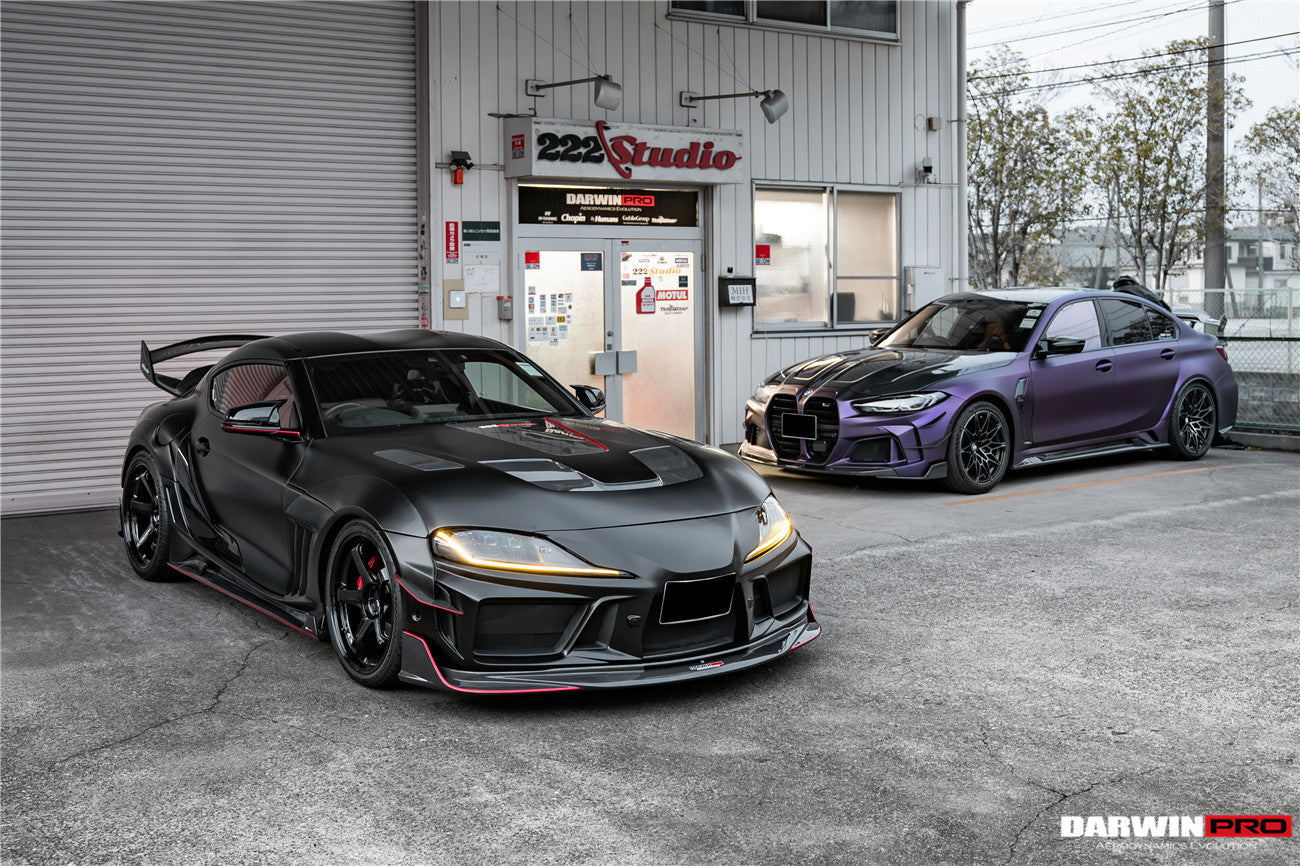 2019 - 2025 Toyota GR Supra (J29 & DB) A90 A91 BKSSII Style Part Carbon Fiber Full Wide Body Kit