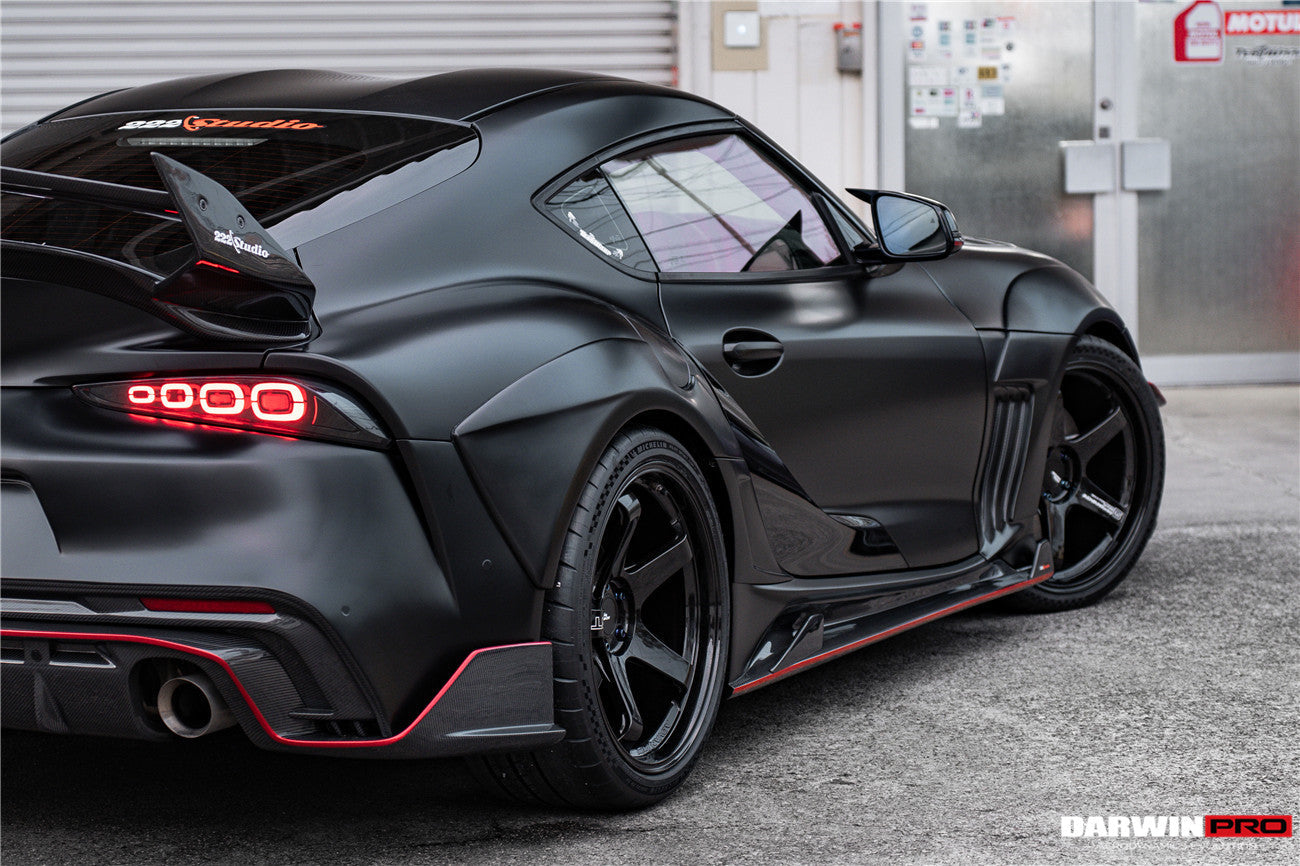 2019 - 2025 Toyota GR Supra (J29 & DB) A90 A91 BKSSII Style Part Carbon Fiber Full Wide Body Kit