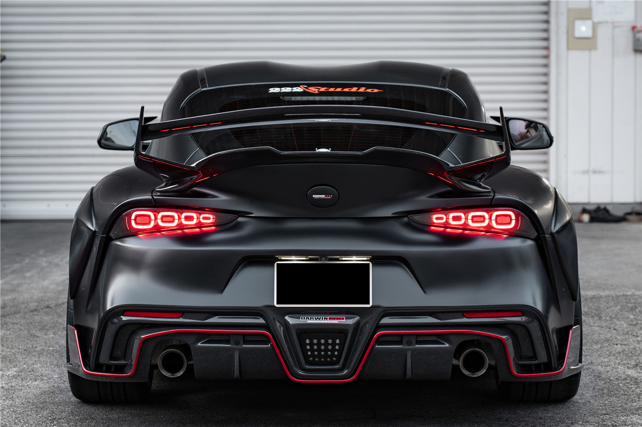 2019-2025 Toyota GR Supra (A90/A91) BKSS Style Carbon Fiber Rear Bumper