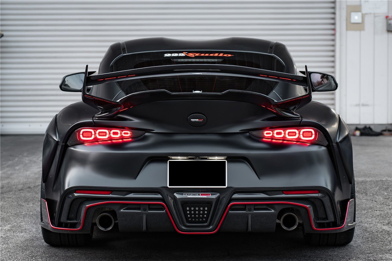 2019-2025 Toyota GR Supra (A90/A91) BKSS Style Carbon Fiber Rear Bumper