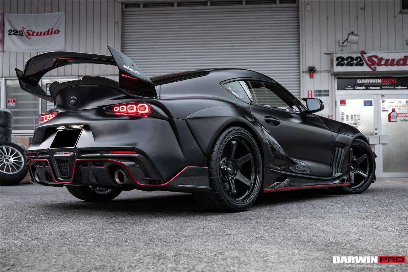 2019 - 2025 Toyota GR Supra (J29 & DB) A90 A91 BKSSII Style Part Carbon Fiber Full Wide Body Kit