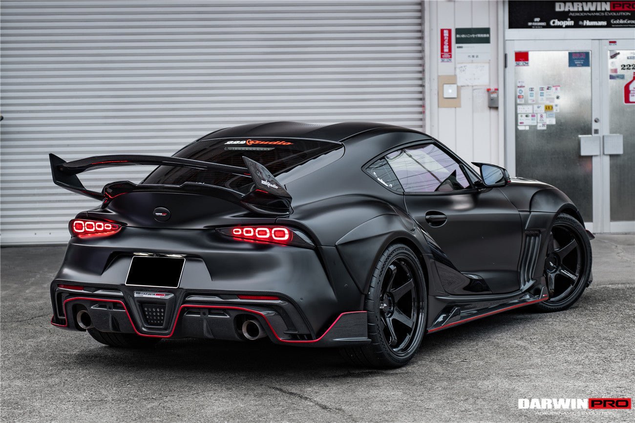 2019-2025 Toyota GR Supra (A90/A91) BKSS Style Carbon Fiber Rear Bumper
