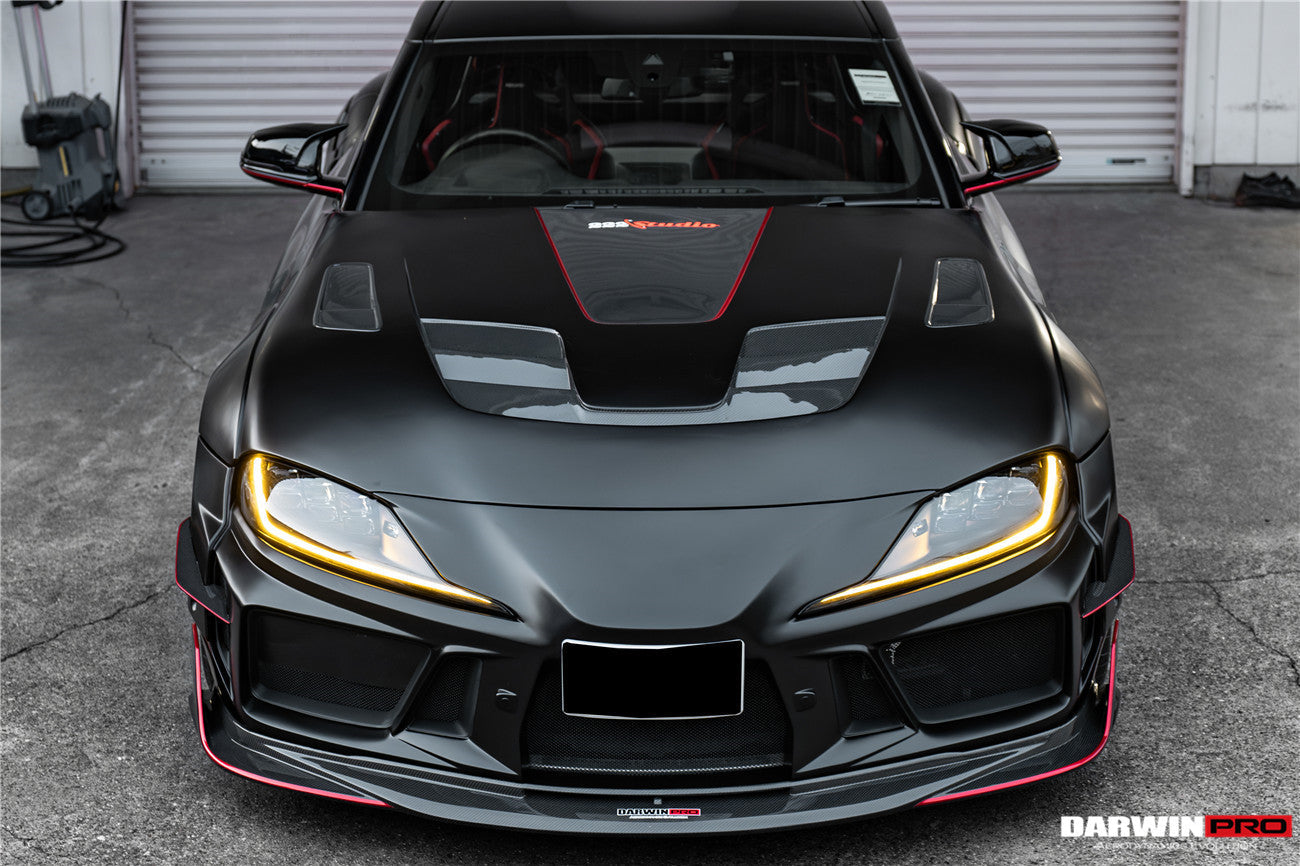 2019 - 2025 Toyota GR Supra (J29 & DB) A90 A91 BKSSII Style Part Carbon Fiber Full Wide Body Kit