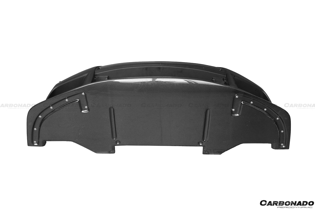 2008 - 2022 Nissan GTR R35 CBA/DBA TPR Style Partial Carbon Fiber Front Bumper