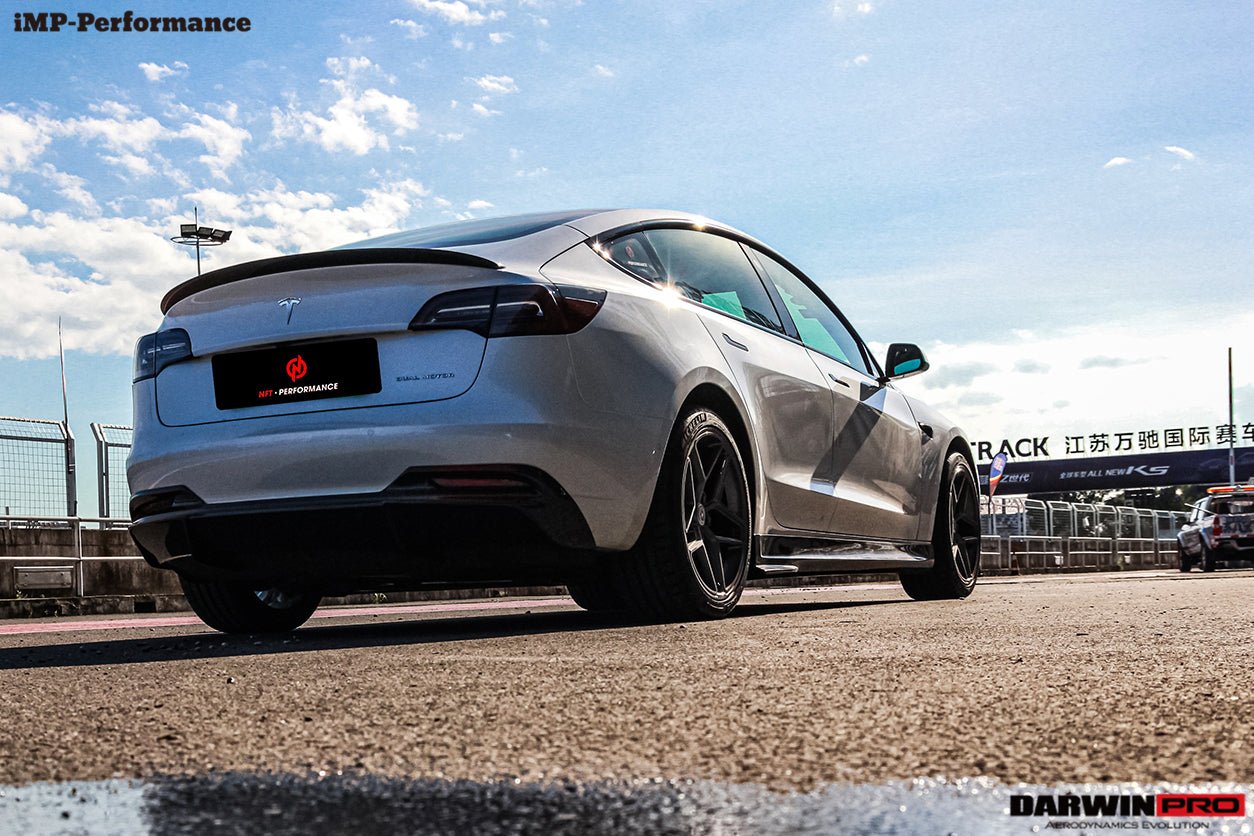 2017 - 2023 Tesla Model 3 IMP Performance Carbon Fiber Rear Lip