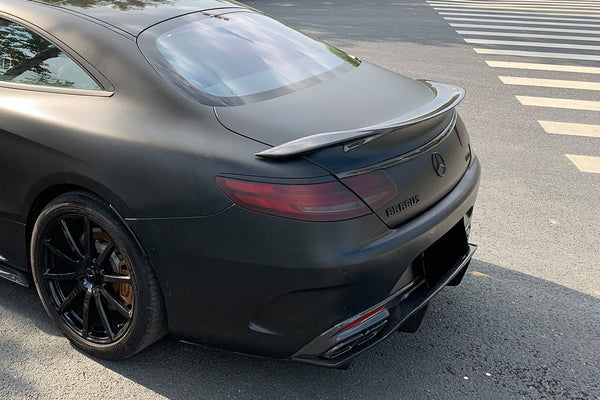 2014 - 2021 Mercedes Benz S Class C217 Coupe RT Style Carbon Fiber Tru ...