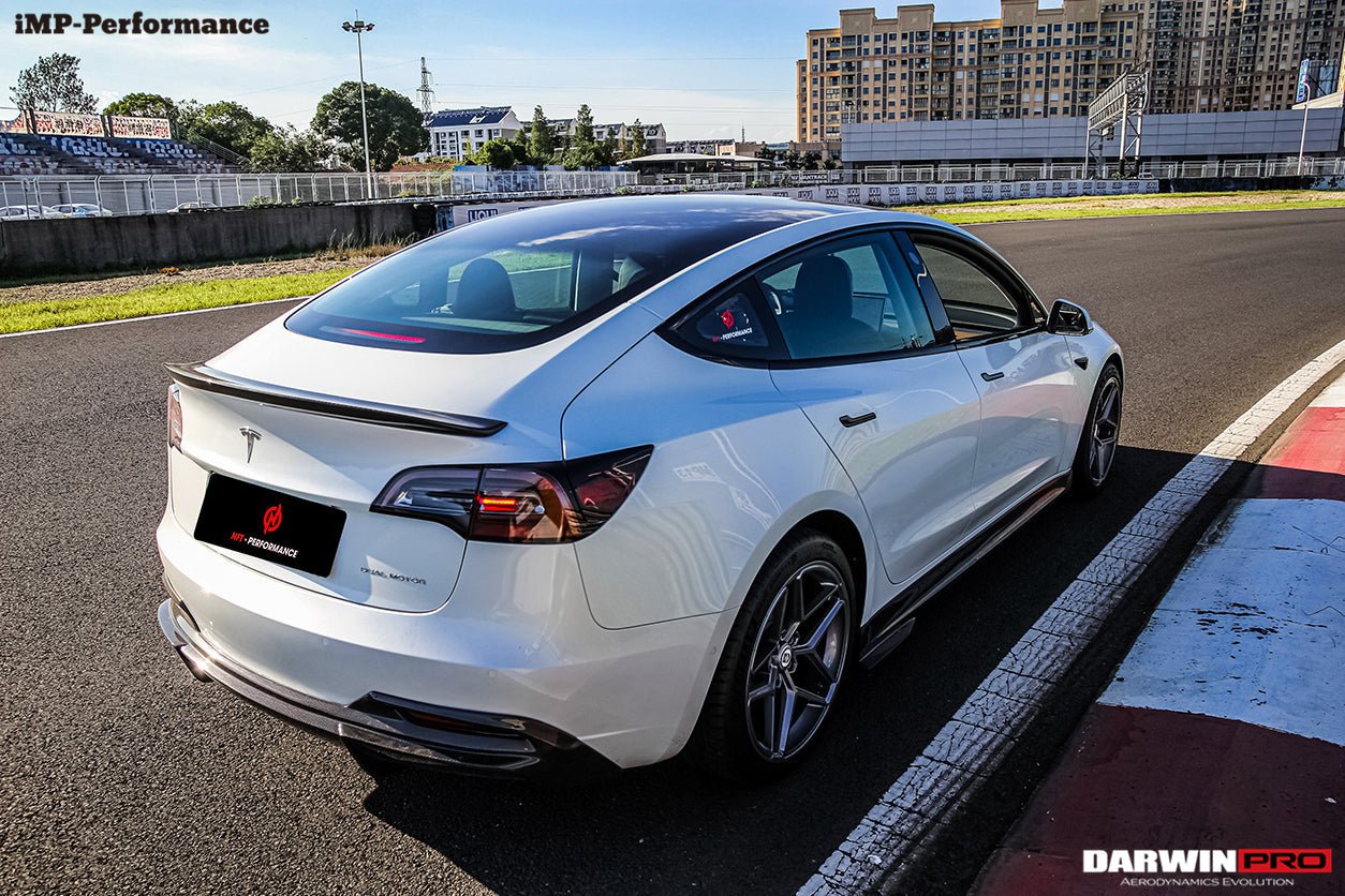 2017 - 2023 Tesla Model 3 IMP Performance Carbon Fiber Rear Lip