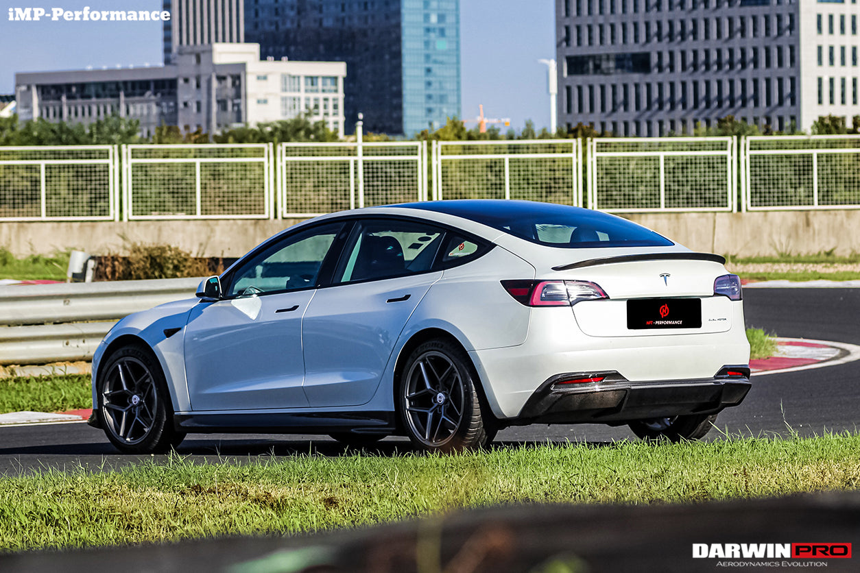 2017 - 2023 Tesla Model 3 IMP Performance Carbon Fiber Rear Lip