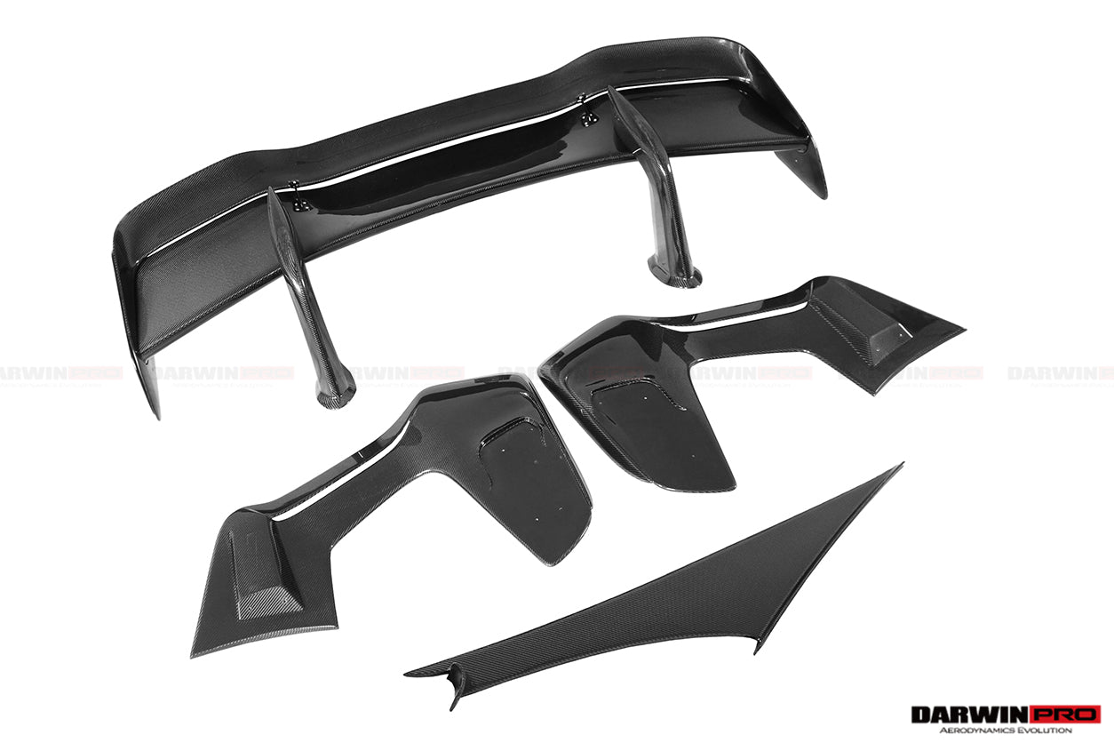 2017 - 2022 McLaren 720S Se²GTR Style Trunk Wing with Side Winglets