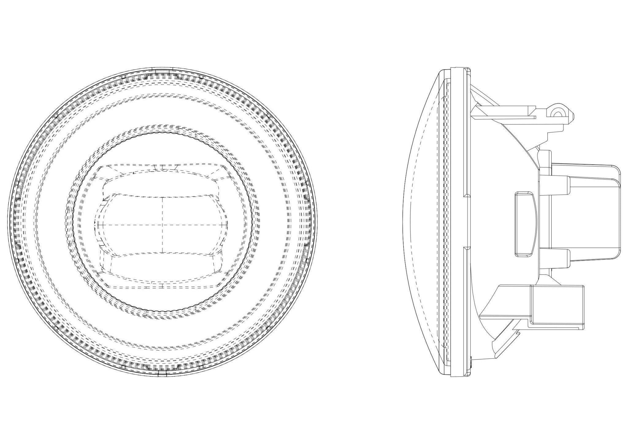 Universal Chevrolet/GMC/Pontiac DoubleTap Dual Color LED Projector Fog Lights | AlphaRex