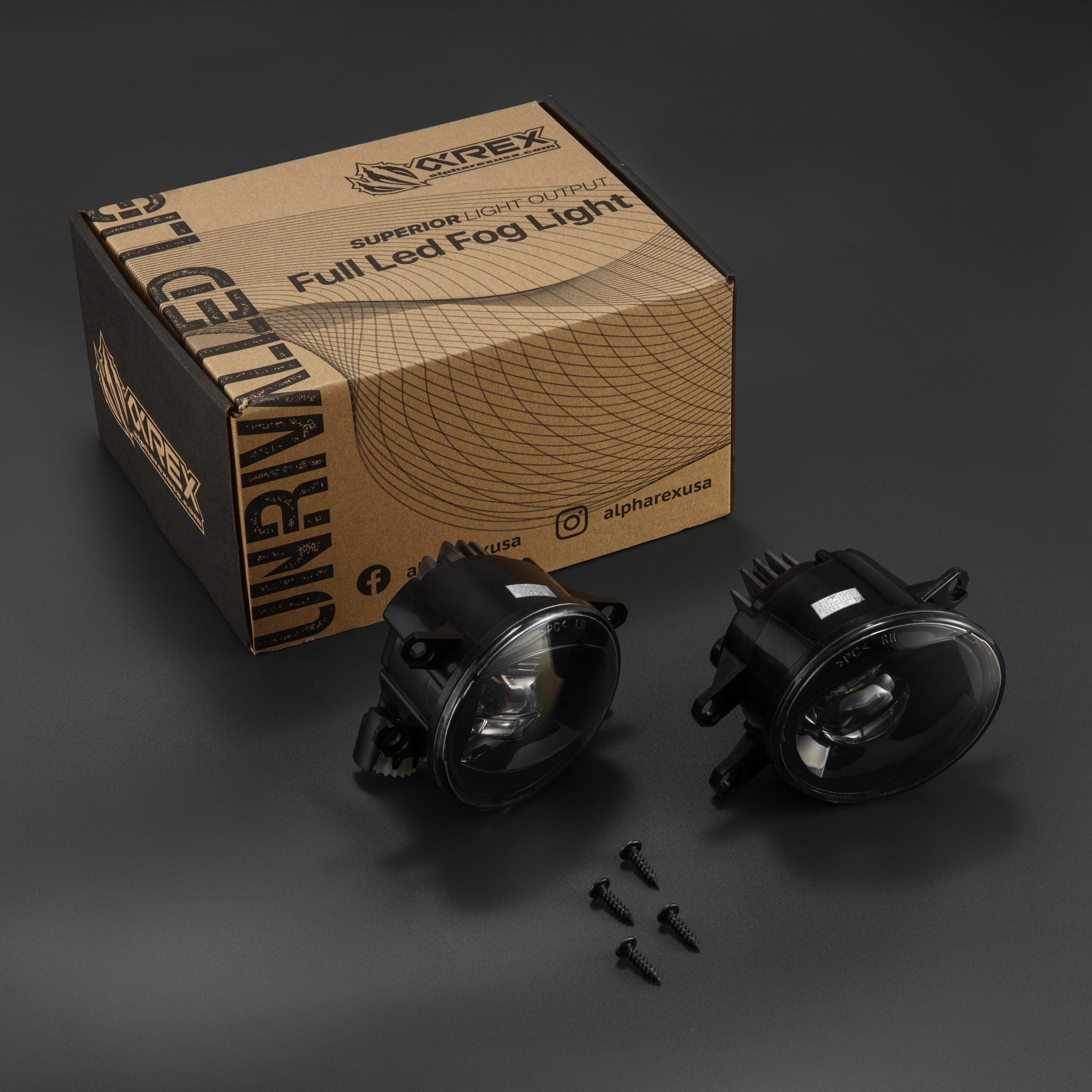 Universal Toyota/Lexus/Scion DoubleTap Dual Color LED Projector Fog Lights | AlphaRex