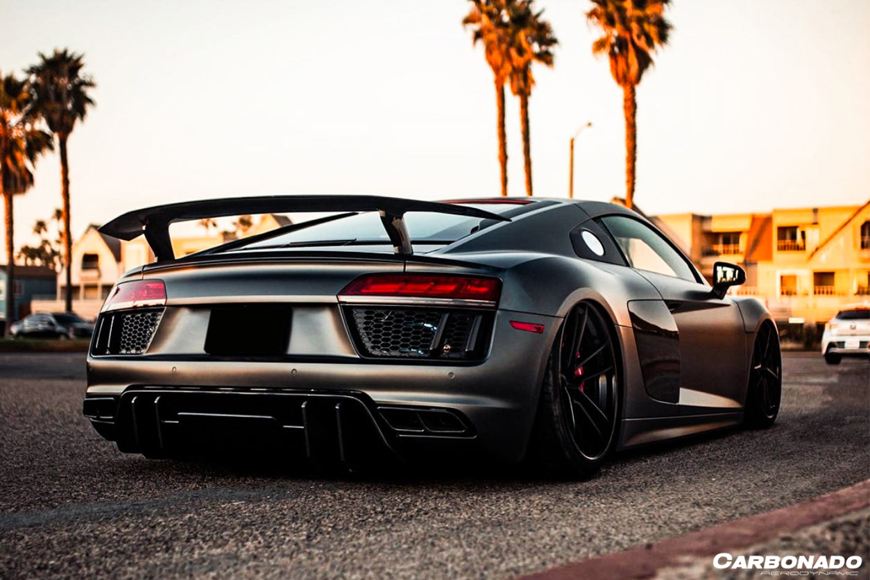 2016 - 2019 Audi R8 Coupe/Spyder VRS Style Carbon Fiber Rear Diffuser