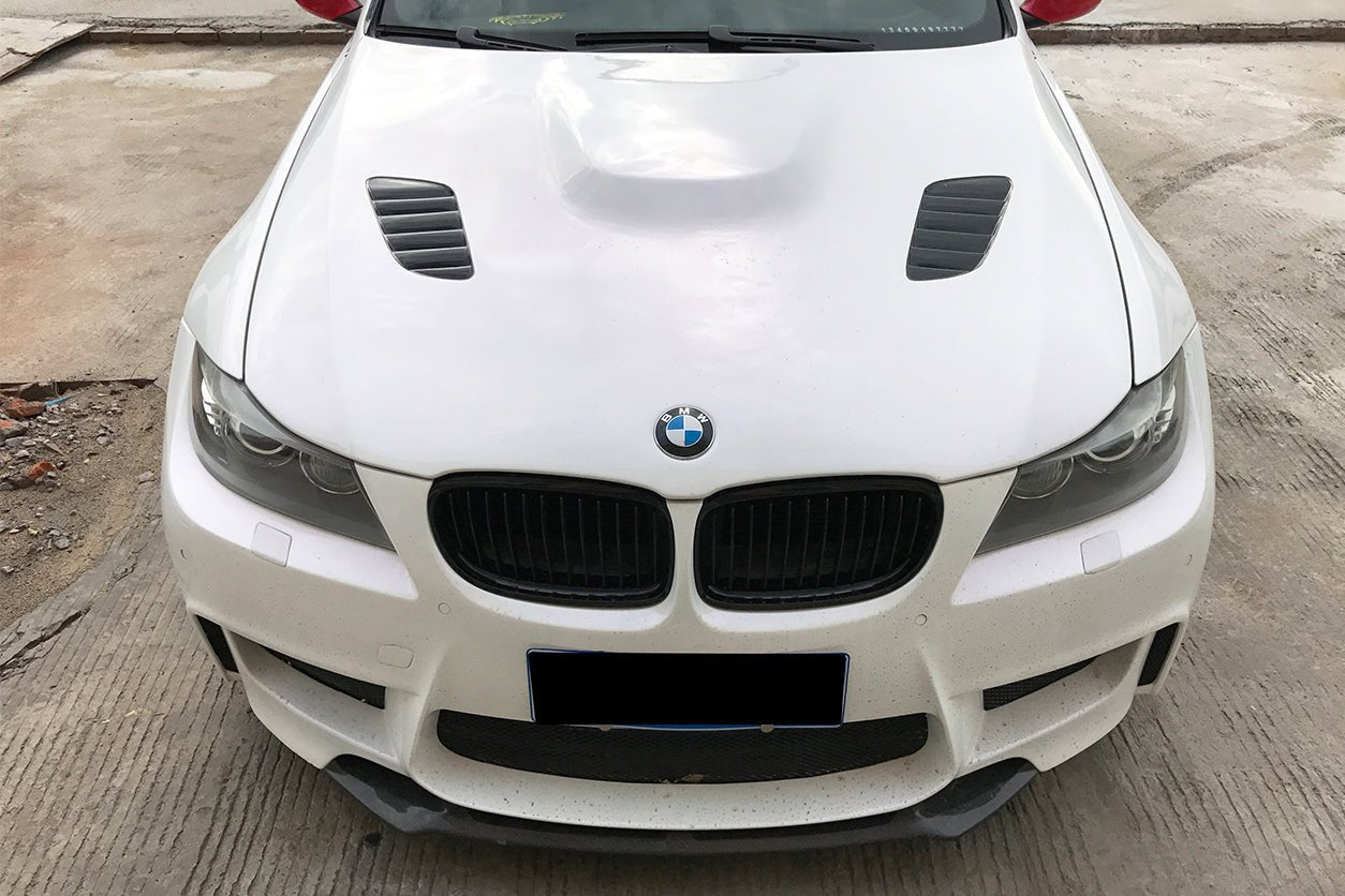 2008-2012 BMW 3 Series E90 LCI VRS Style Carbon Fiber Hood