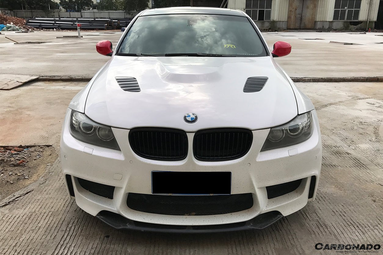 2008-2012 BMW 3 Series E90 LCI VRS Style Carbon Fiber Hood