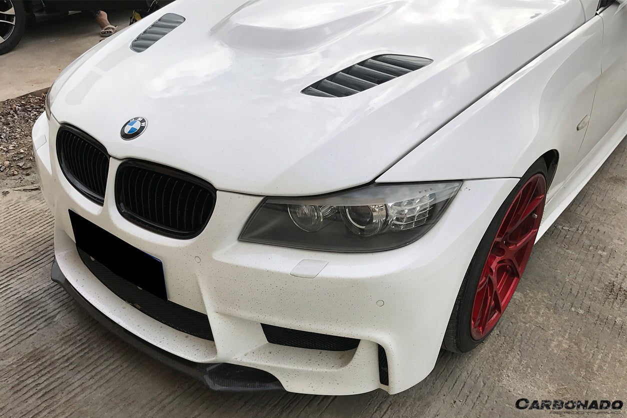 2008-2012 BMW 3 Series E90 LCI VRS Style Carbon Fiber Hood