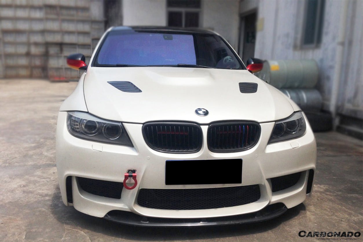2008-2012 BMW 3 Series E90 LCI VRS Style Carbon Fiber Hood